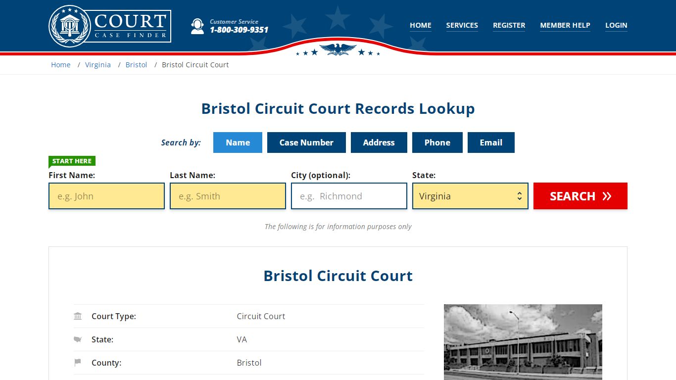 Bristol Circuit Court Records | Bristol, Bristol County, VA Court Case ...